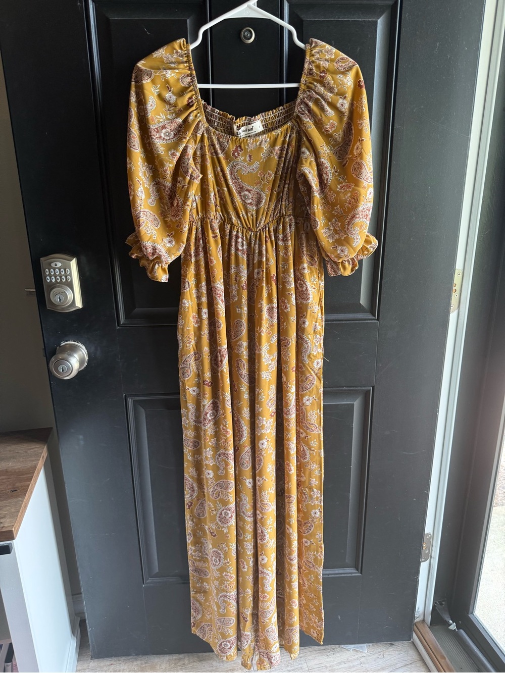 NWT Three Bird Nest Charlotte Printed Wide Leg Jumpsuit Size Small - Picture 4 of 13